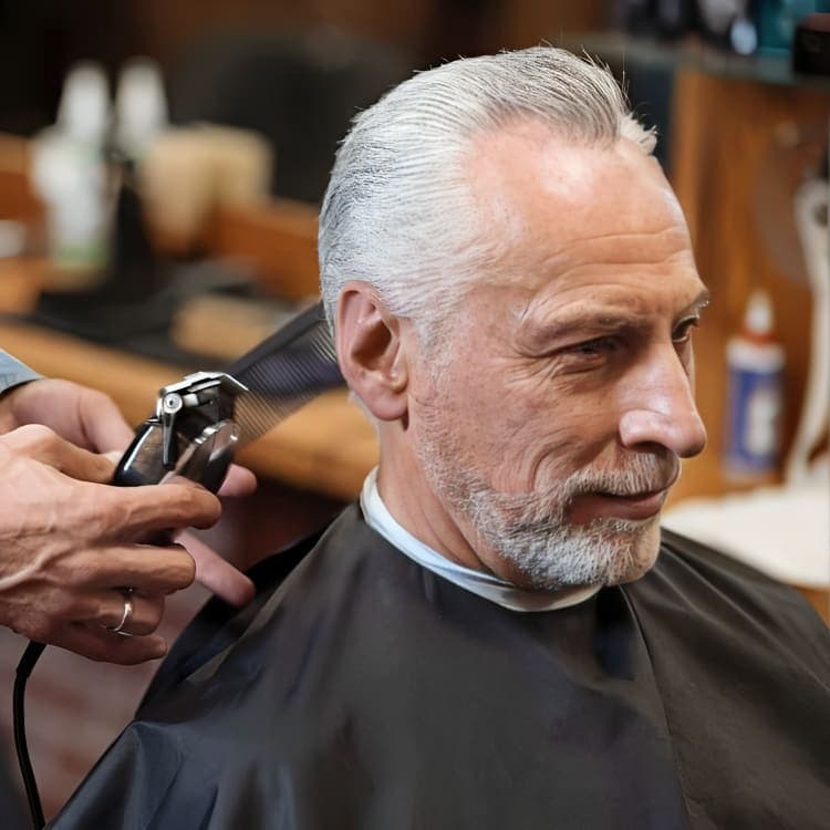 Senior Haircuts – Kellyville Barbershop Senior haircut service with classic styling and tidy finish