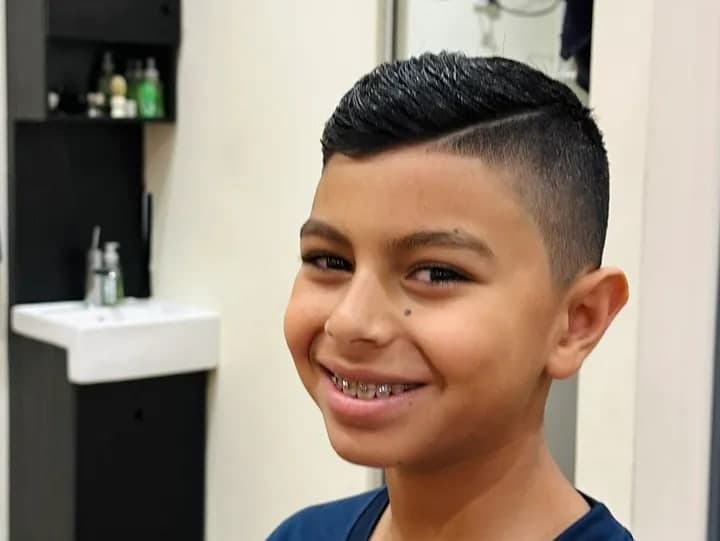 Kids' Haircuts at The Grooming Room Kids haircut service in a calm and friendly barbershop setting