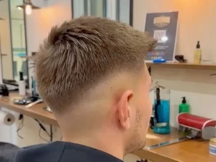 Skin Fade Haircut Skin fade haircut with sharp finish and balanced shape